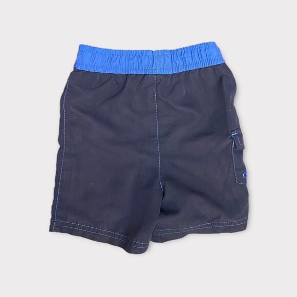 GEORGE | 3/$15 Blue Baby Boy Swim Shorts - Picture 2 of 3
